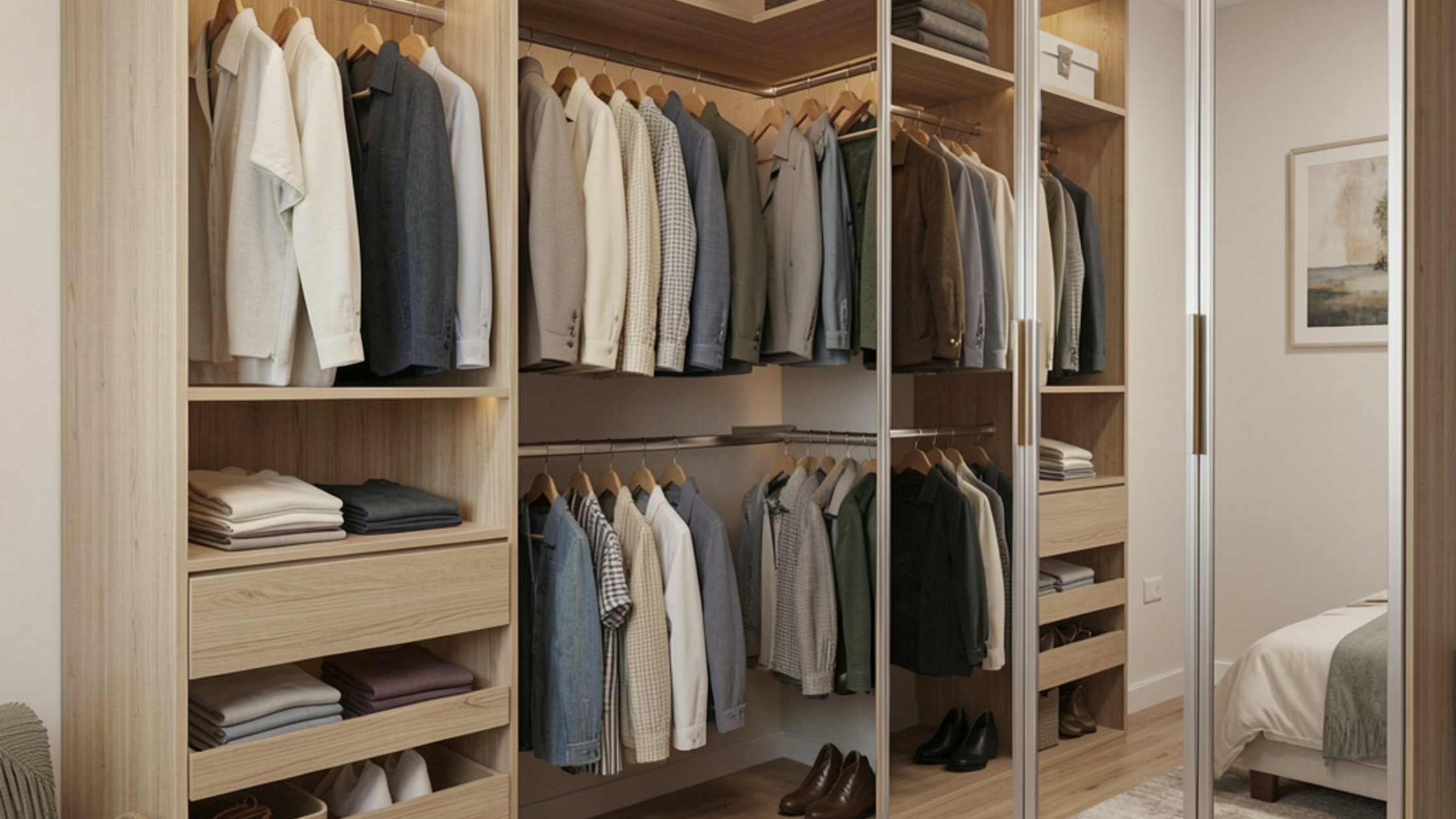 Top 5 Modern Corner Wardrobe Designs for Small Bedrooms